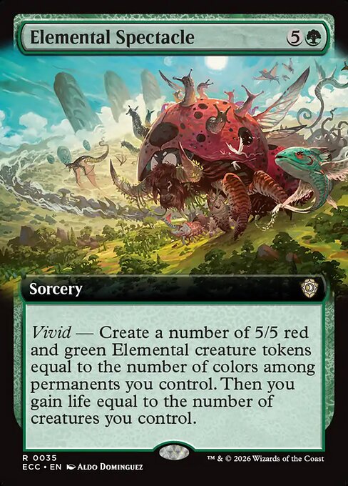 ECC: Elemental Spectacle (Extended Art)
