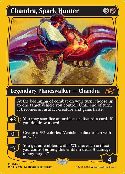 DFT: Chandra, Spark Hunter (First-Place Foil)