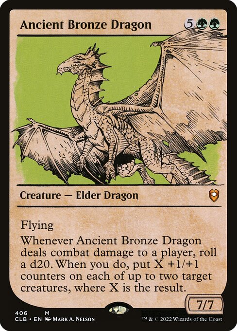 CLB: Ancient Bronze Dragon (Showcase) (Foil)