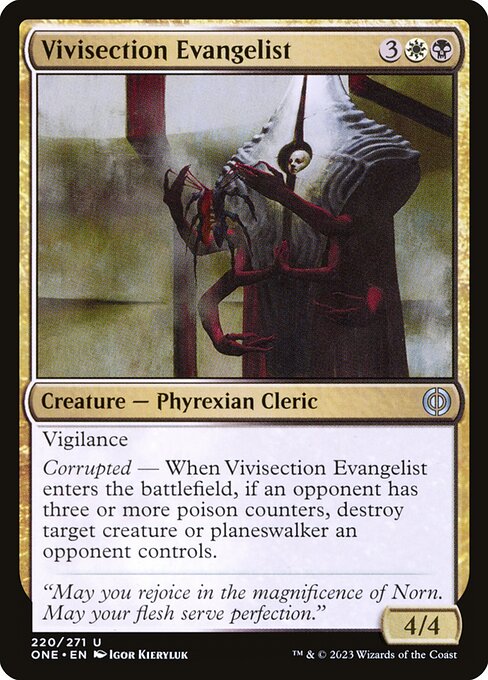ONE: Vivisection Evangelist (Foil)