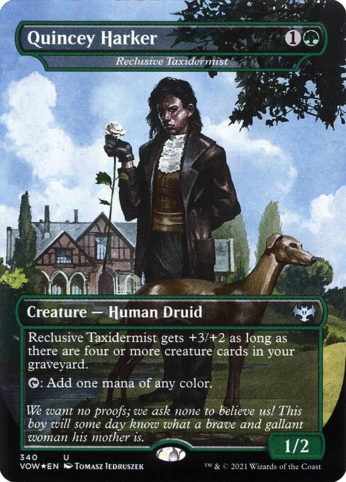 VOW: Quincey Harker - Reclusive Taxidermist (Foil)