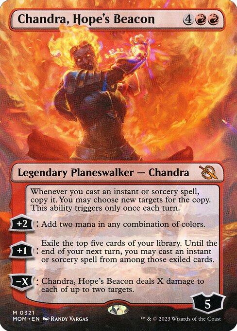 MOM: Chandra, Hope's Beacon (Borderless) (Foil)