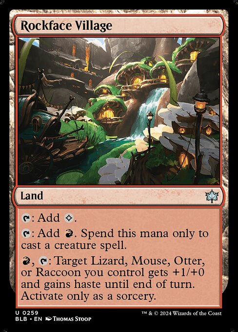 BLB: Rockface Village (Foil)
