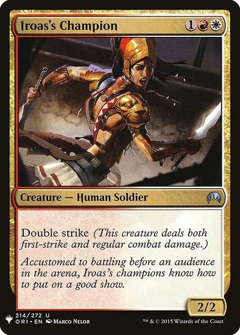 PLST: Iroas's Champion