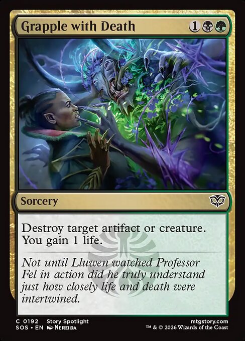 SOS: Grapple with Death (Foil)