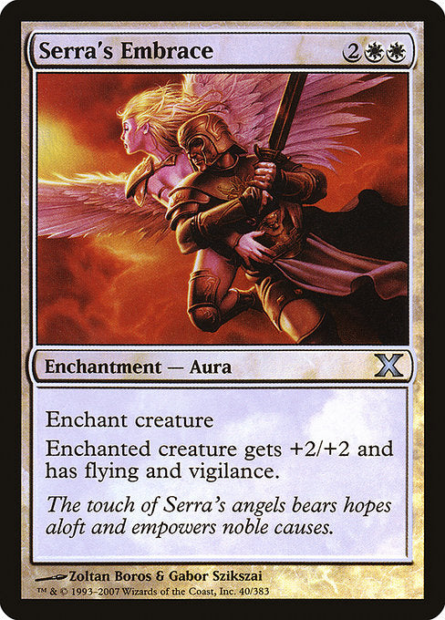 10E: Serra's Embrace (Foil)