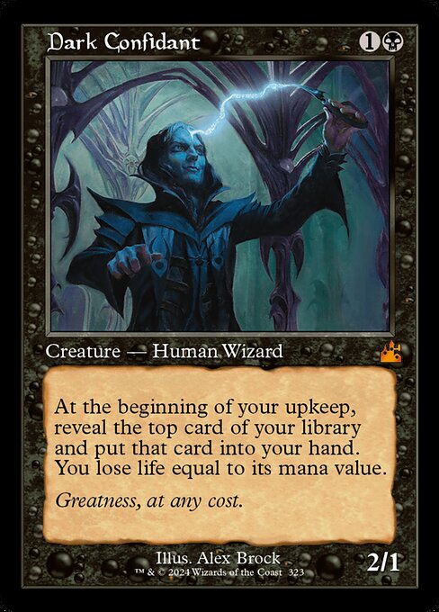 RVR: Dark Confidant (Retro Frame)