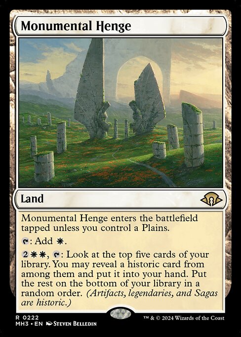 MH3: Monumental Henge (Foil)