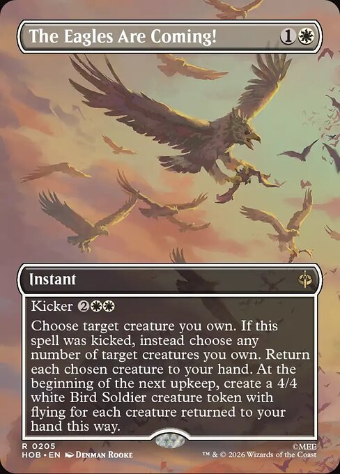 HOB: The Eagles Are Coming! (Borderless) (Foil)