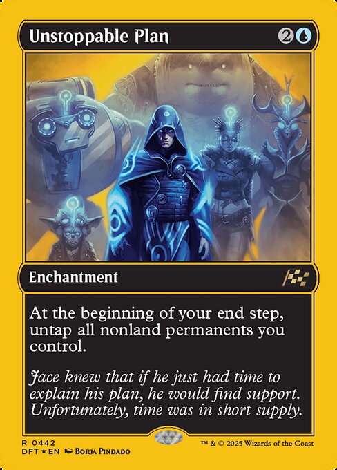 DFT: Unstoppable Plan (First-Place Foil)