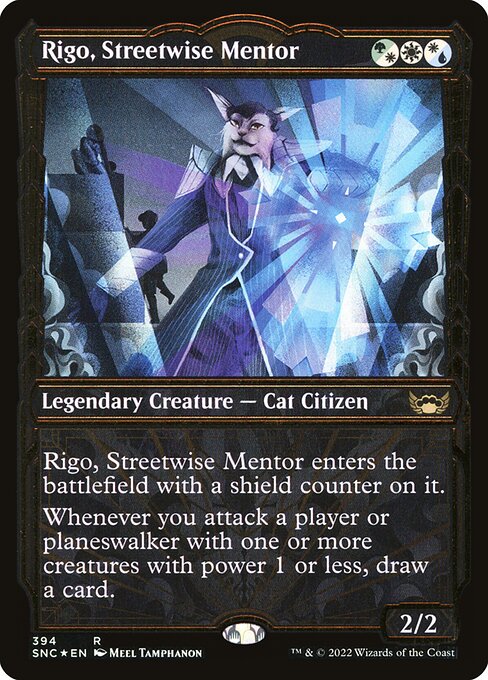 SNC: Rigo, Streetwise Mentor (Gilded Foil)