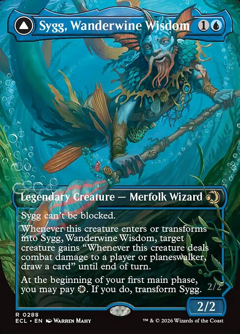 ECL: Sygg, Wanderwine Wisdom (Borderless) (Foil)