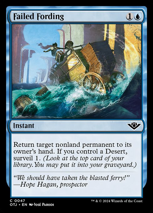 OTJ: Failed Fording