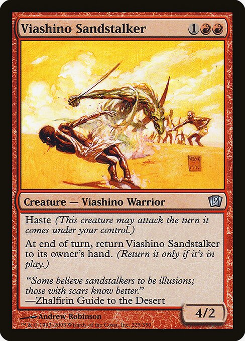 9ED: Viashino Sandstalker (Foil)