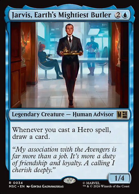 MSC: Jarvis, Earth's Mightiest Butler