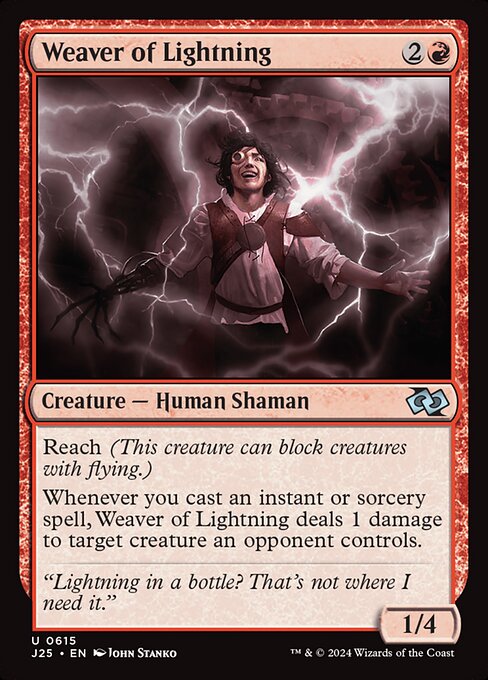 J25: Weaver of Lightning