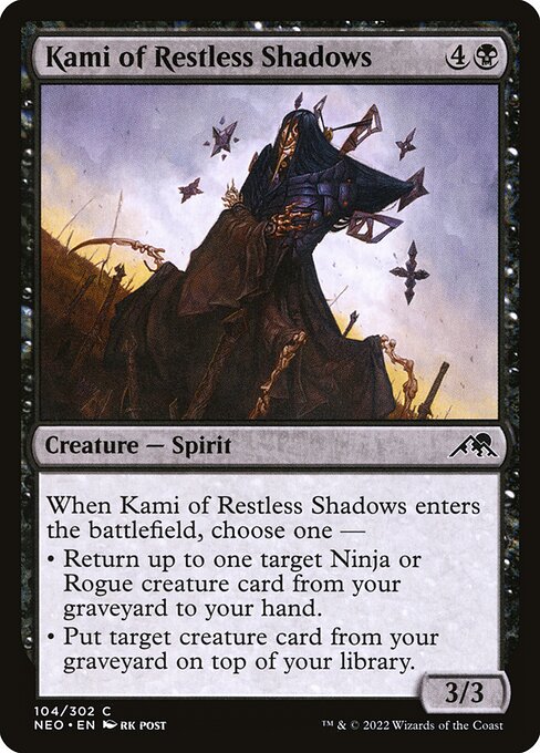 NEO: Kami of Restless Shadows (Foil)