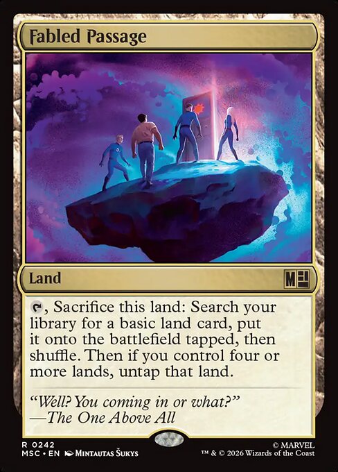 MSC: Fabled Passage