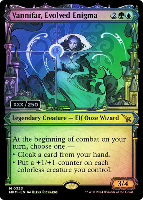 MKM: Vannifar, Evolved Enigma (Serial Numbered) (Foil)