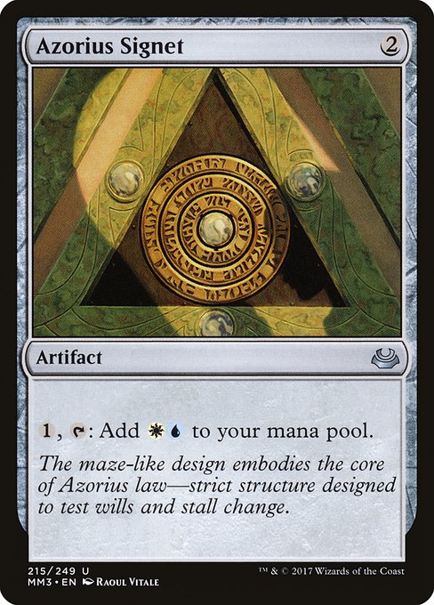 MM3: Azorius Signet