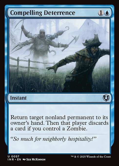 INR: Compelling Deterrence (Foil)