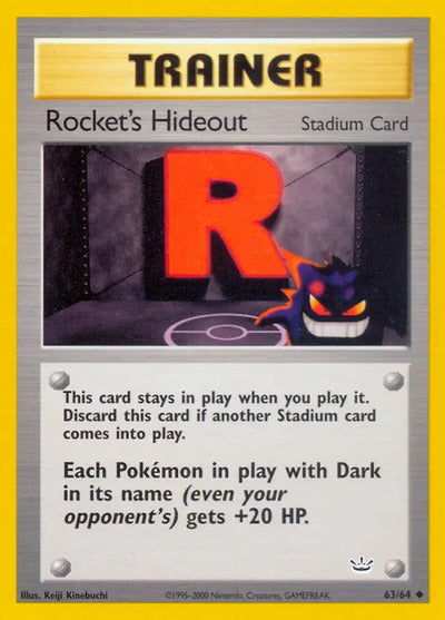 Rocket's Hideout 63/64 Unlimited Neo Revelation