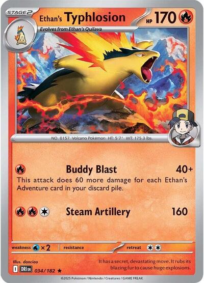 DRI: Ethan's Typhlosion (Holofoil)