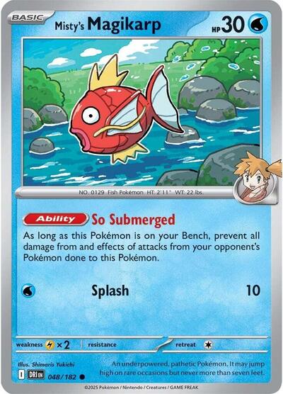DRI: Misty's Magikarp (Reverse Holofoil)