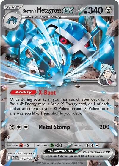 DRI: Steven's Metagross ex (Holofoil)
