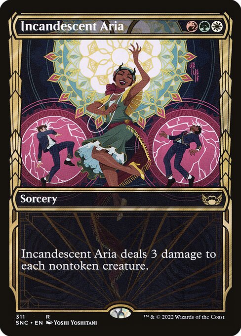 SNC: Incandescent Aria (Showcase) (Foil)