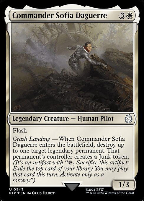 PIP: Commander Sofia Daguerre (Surge Foil)