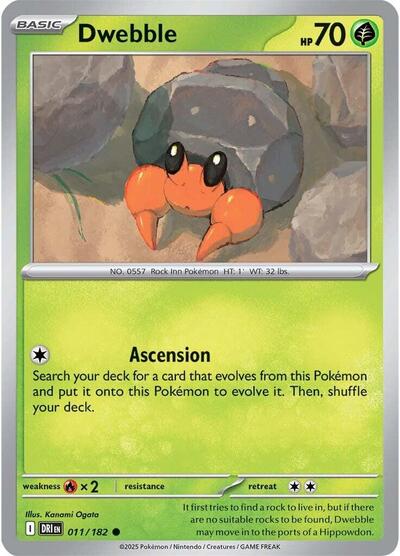 DRI: Dwebble (Reverse Holofoil)