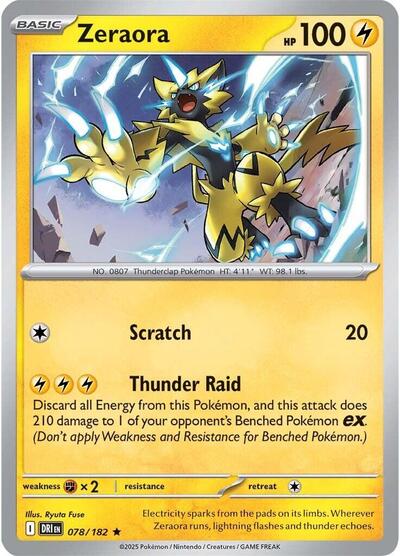 DRI: Zeraora (Reverse Holofoil)