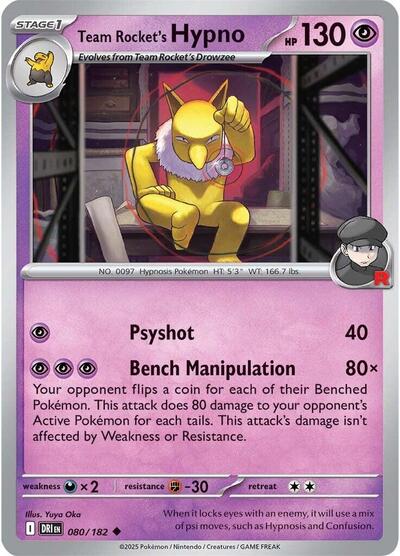 DRI: Team Rocket's Hypno