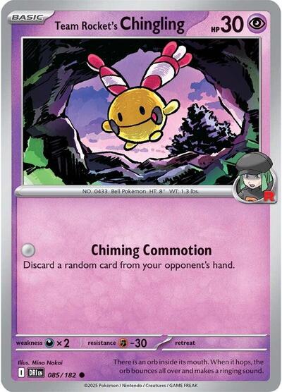 DRI: Team Rocket's Chingling (Reverse Holofoil)