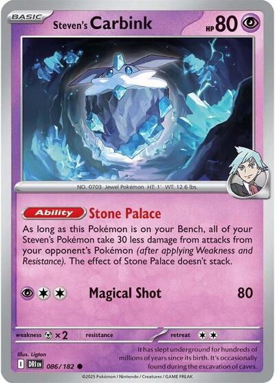 DRI: Steven's Carbink (Reverse Holofoil)