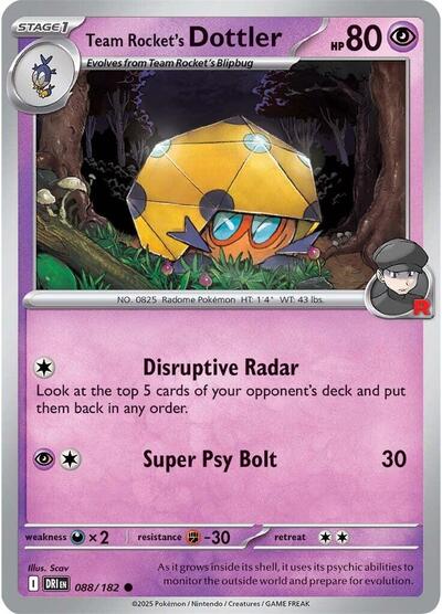 DRI: Team Rocket's Dottler