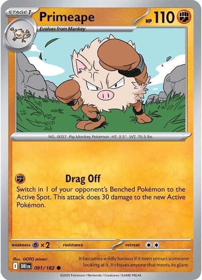 DRI: Primeape (Reverse Holofoil)