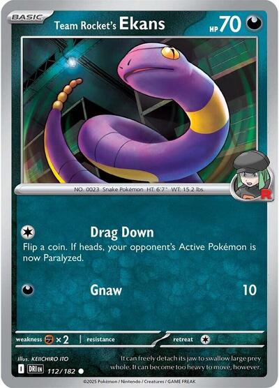 DRI: Team Rocket's Ekans