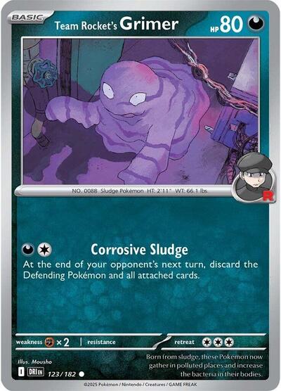 DRI: Team Rocket's Grimer (Reverse Holofoil)