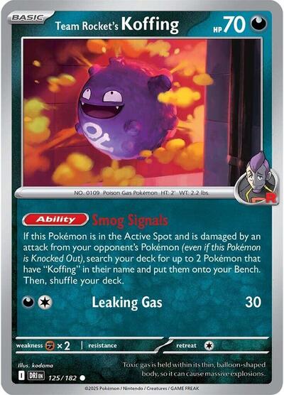 DRI: Team Rocket's Koffing