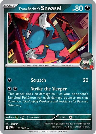 DRI: Team Rocket's Sneasel (Holofoil)