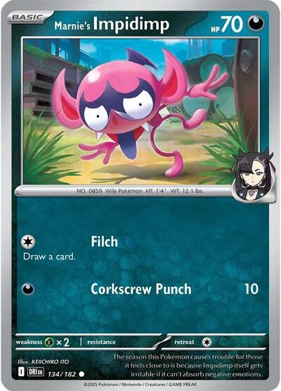 DRI: Marnie's Impidimp (Reverse Holofoil)