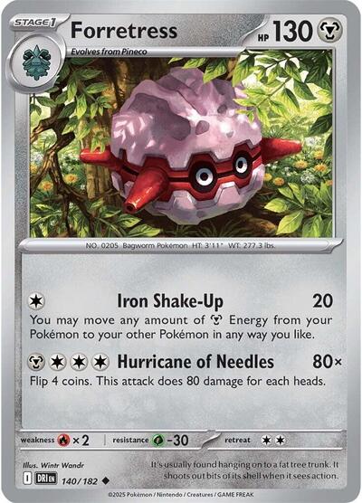 DRI: Forretress (Reverse Holofoil)
