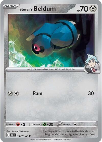 DRI: Steven's Beldum (Reverse Holofoil)