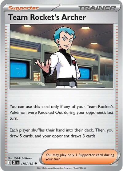 DRI: Team Rocket's Archer - 170/182