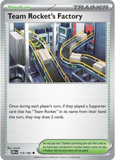 DRI: Team Rocket's Factory