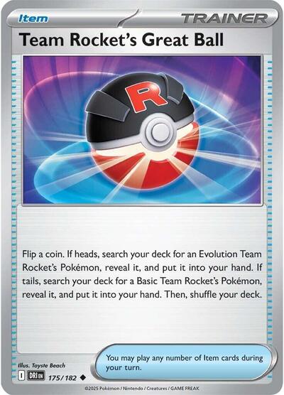 DRI: Team Rocket's Great Ball