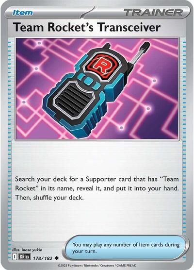 DRI: Team Rocket's Transceiver