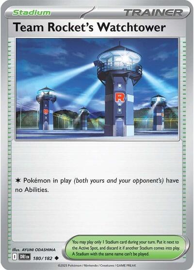 DRI: Team Rocket's Watchtower (Reverse Holofoil)
